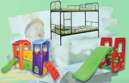 Institutional Bunk Beds And Playground Equipments