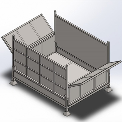 Metallic Pallets - Fixed And Collapsible