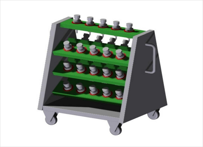 Tool Trolley Castle A-Type, Manufacturer, Kolhapur, India